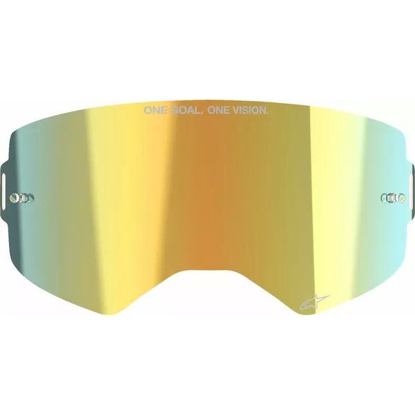 Accesorii Ochelari Alpinestars Lentila Schimb Ochelari Supertech ABS Vision Mirror Gold
