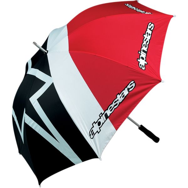  Alpinestars Logo Print Umbrella Black/Red/White