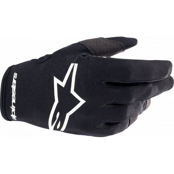 Kids Gloves MX-Enduro Alpinestars Moto MX Gloves Youth Radar Black