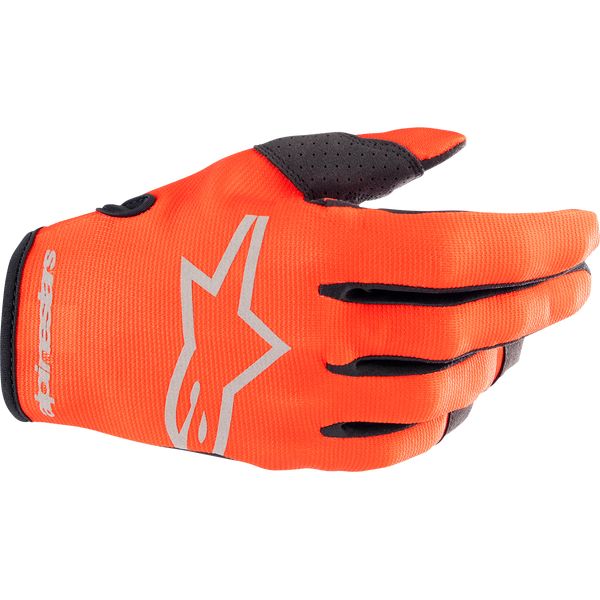 Alpinestars Moto MX Gloves Youth Radar Orange/Black