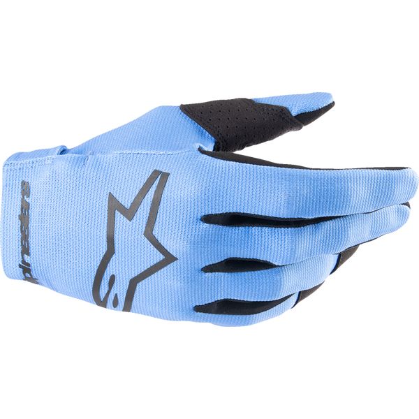 Kids Gloves MX-Enduro Alpinestars Youth Moto Enduro/Mx Gloves Radar Blue/Black 24