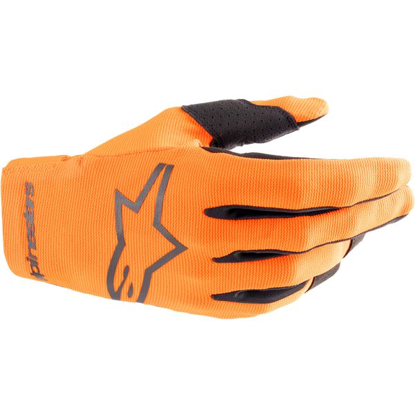 Kids Gloves MX-Enduro Alpinestars Youth Moto Enduro/Mx Gloves Radar Orange/Black 24