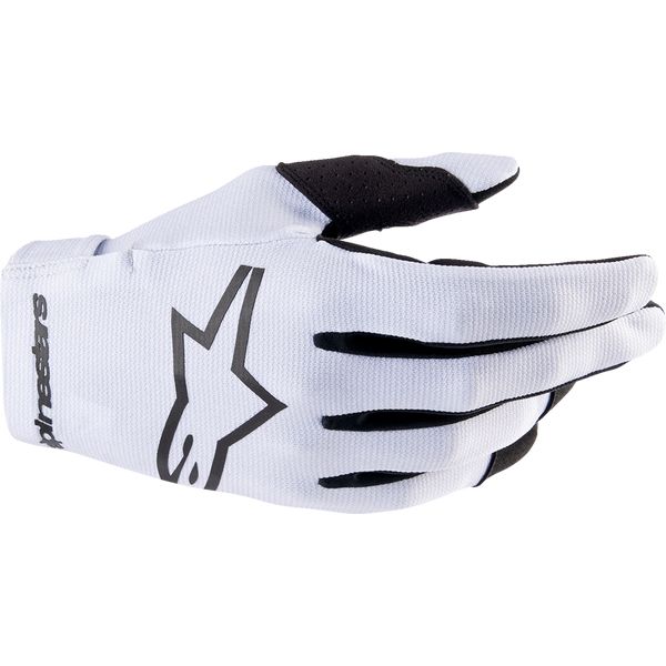 Gloves MX-Enduro Alpinestars Moto Enduro/Mx Gloves Radar White/Black 24