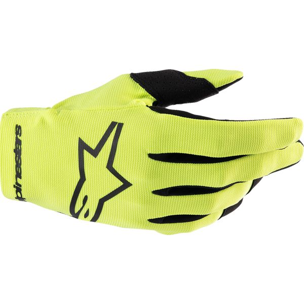 Gloves MX-Enduro Alpinestars Moto Enduro/Mx Gloves Radar Yellow/Black 24