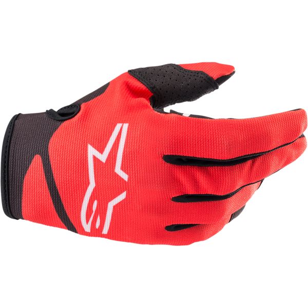  Alpinestars Moto MX Gloves Youth Radar Rd/Bk