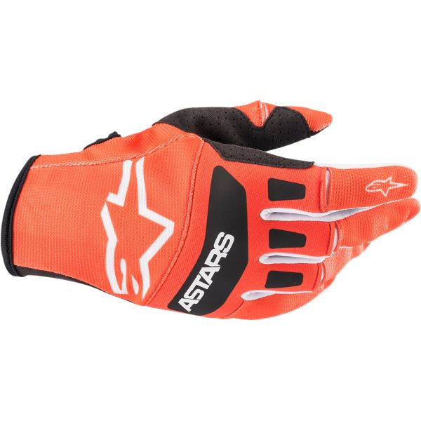 Gloves MX-Enduro Alpinestars Moto MX Gloves T-Star Org/Bk