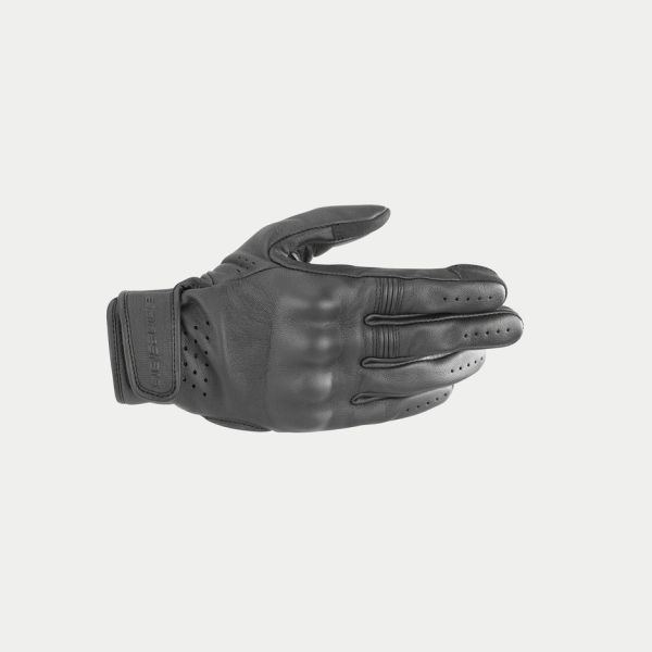 Gloves Racing Alpinestars Leather Moto Gloves  Dyno Black 24