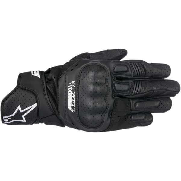 Gloves Racing Alpinestars SP-5 Performance Leather Long Gloves Black