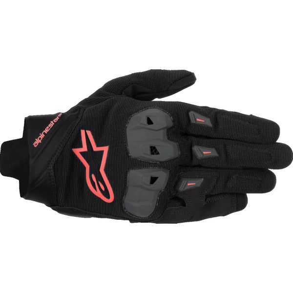 Manusi Moto Sport si Piele Alpinestars Manusi Moto Road Sp X 1 Bk/Rd Fluo 25
