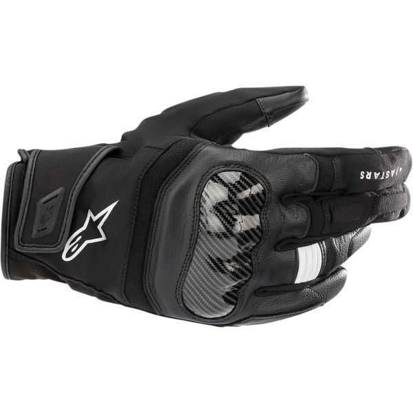 Gloves Racing Alpinestars Street Textile/Leather SMX-Z Gloves Black