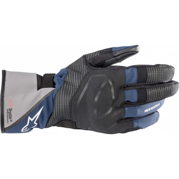Gloves Touring Alpinestars Touring Andes v3 Drystar Gloves Black/Blue