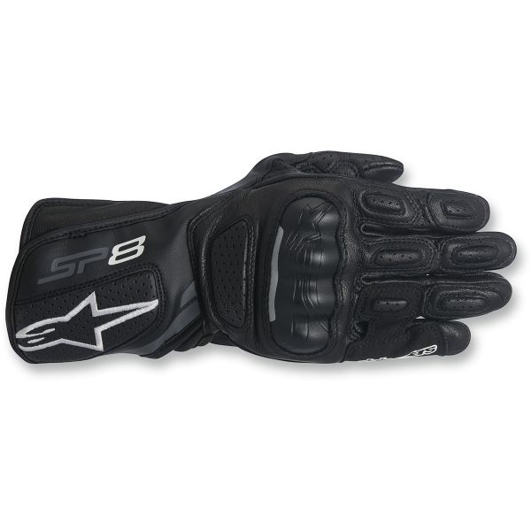 Manusi Moto Dama Alpinestars Manusi Piele Dama Stella SP-8 V2 Black/Gray