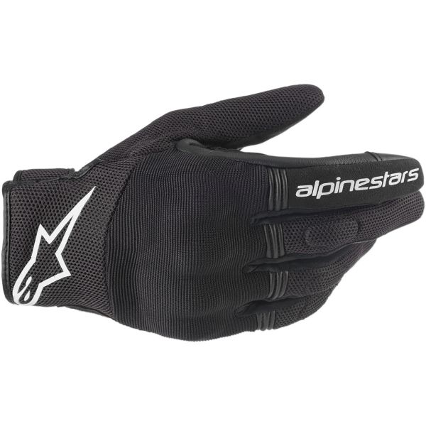 Gloves Racing Alpinestars Copper Black/White Textile Gloves