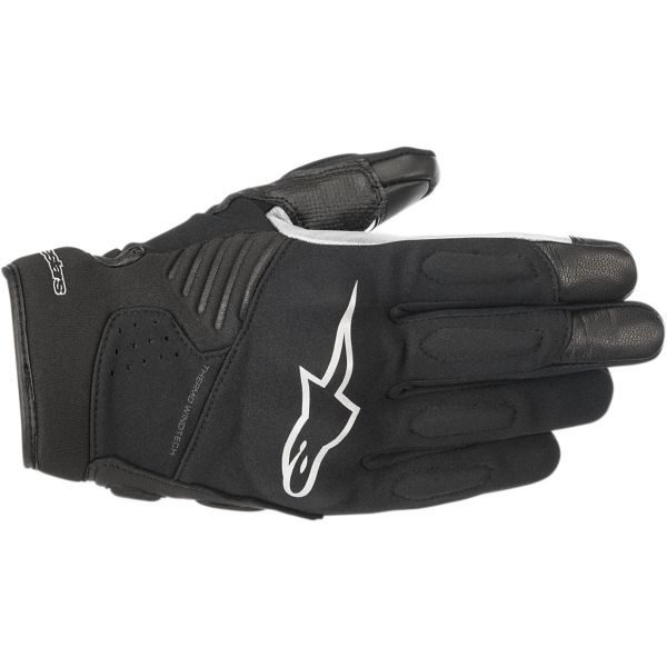  Alpinestars Faster Black/White Textile Gloves