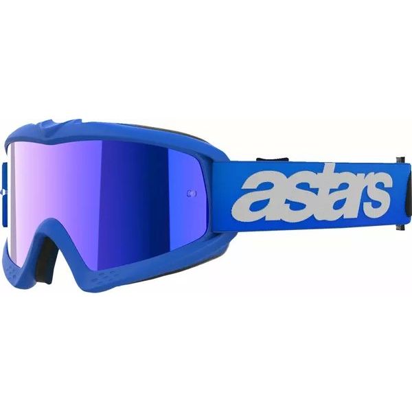 Ochelari MX-Enduro Copii Alpinestars Ochelari Moto MX/Enduro Copii Vision Youth Blaze Blue/Mirror Blue