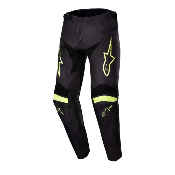 Pantaloni MX-Enduro Copii Alpinestars Pantaloni Moto Enduro/MX Copii Racer Lurv Black/Yellow 24