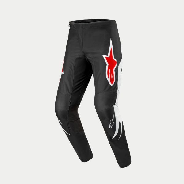  Alpinestars Pantaloni Moto Enduro/MX Fluid Lucent Black/White/Red 24