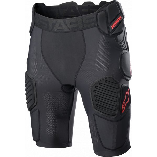  Alpinestars Pantaloni Protectie Moto Bionic Pro Short Black/Red