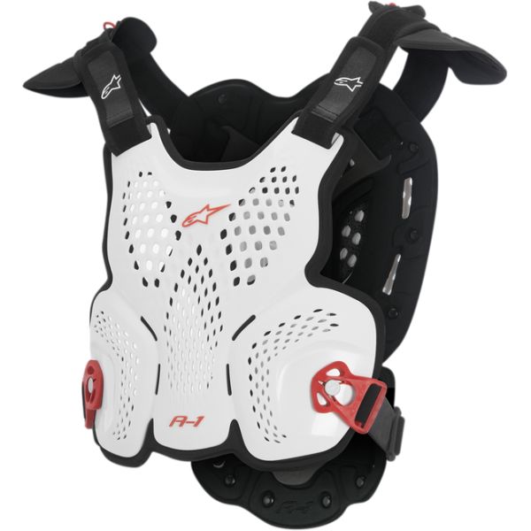 Protectii Piept-Spate Alpinestars Protectie Moto MX Piept A-1 Black/White