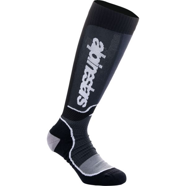Socks MX-Enduro Alpinestars Moto Enduro/MX Socks Plus Black/White 24