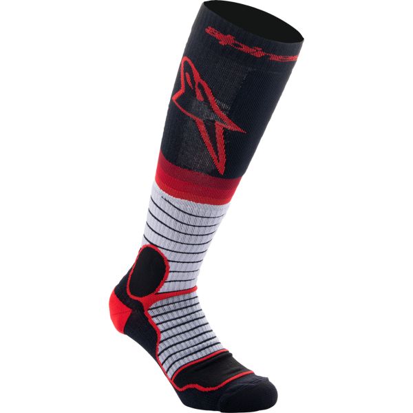 Sosete MX-Enduro Alpinestars Sosete Moto Enduro/MX Pro Black/Gray/Red 24