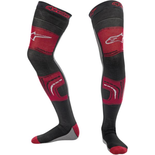 Sosete MX-Enduro Alpinestars Sosete Moto MX Knee Brace RE/BLACK/Gray