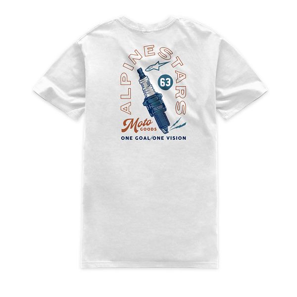 Tricouri/Camasi Casual Alpinestars Tricou CSF Sparky White 24