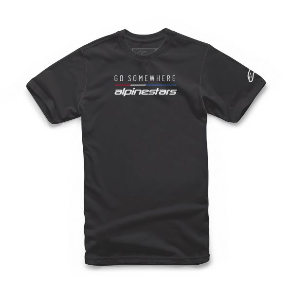 Casual T-shirts/Shirts Alpinestars Tee Go Somewhere Black 2021