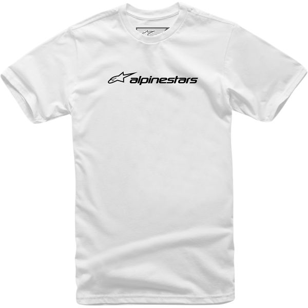Tricouri/Camasi Casual Alpinestars Tricou Linear White/Black