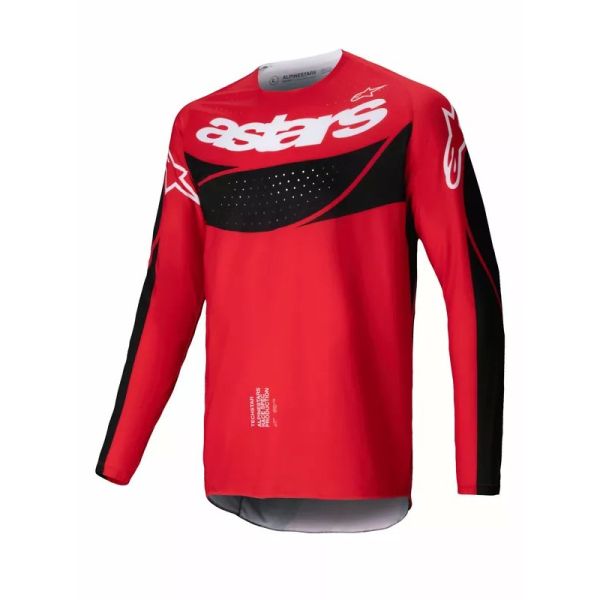Tricouri MX-Enduro Alpinestars Tricou Moto MX/Enduro Techstar Dreem Red/Black 24