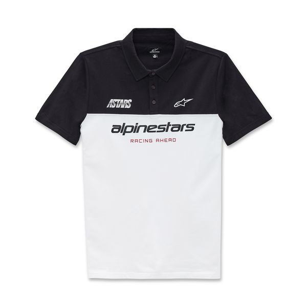 Casual T-shirts/Shirts Alpinestars Polo Paddock Black/White