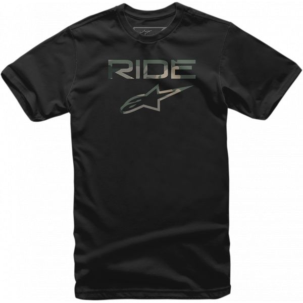 Casual T-shirts/Shirts Alpinestars Tee Ride 2.0 Camo Blk
