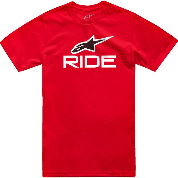 Tricouri/Camasi Casual Alpinestars Tricou Ride 4.0 SS Black/White/Red 24