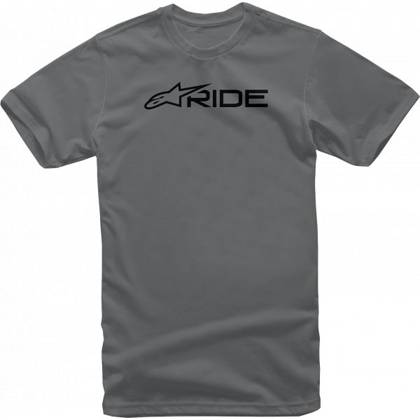 Casual T-shirts/Shirts Alpinestars Tee Ride3 Charcoal/Black