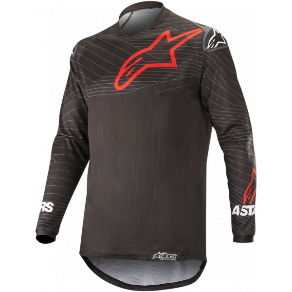Tricouri MX-Enduro Alpinestars Venture R Offroad Jersey Black/Red