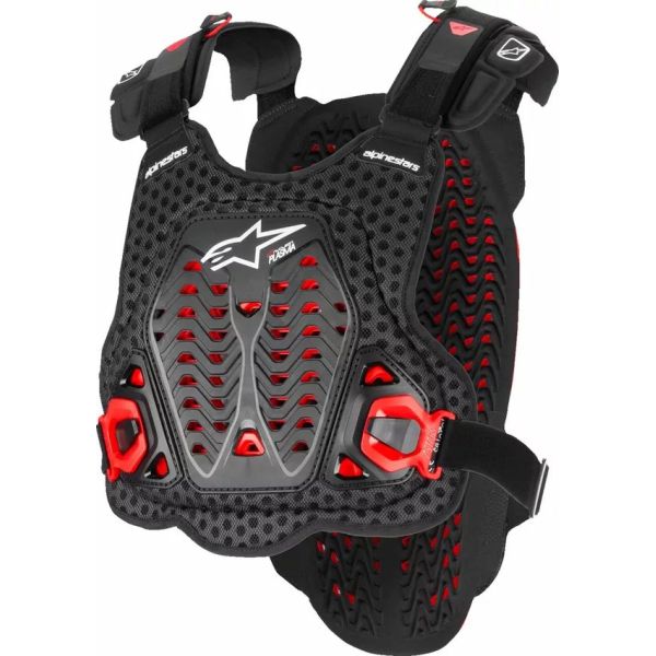 Protectii Piept-Spate Alpinestars Vesta Protectie Moto A-5 Plasma Black/White/Red 24