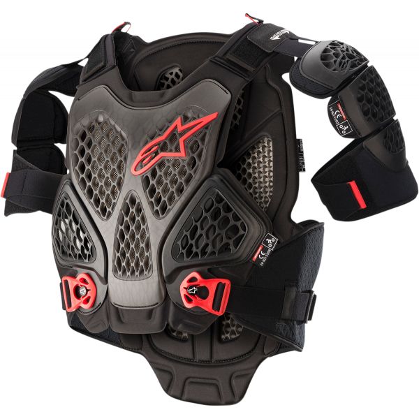 Chest Protectors Alpinestars Chest Body Protector Roost Guard A-6 Black/Red