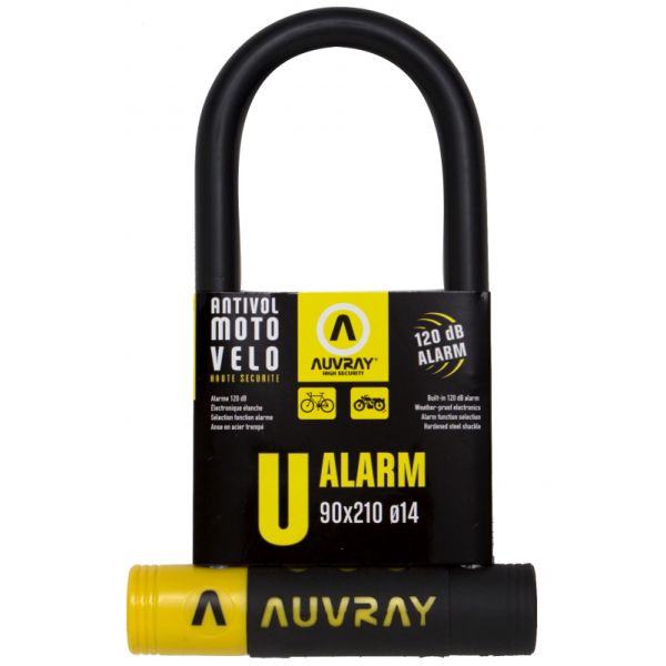 Anti theft Auvray U-Lock Alarm UA90210AUV