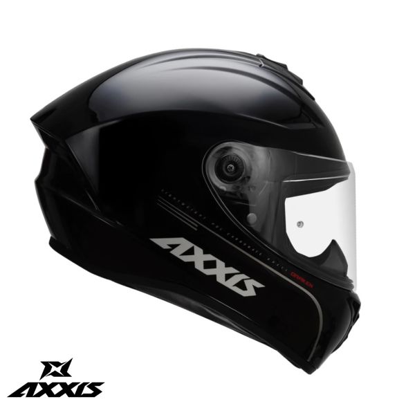 Full face helmets Axxis Moto Full-Face Helmet Draken S V.2 A11 Black Glossy 24