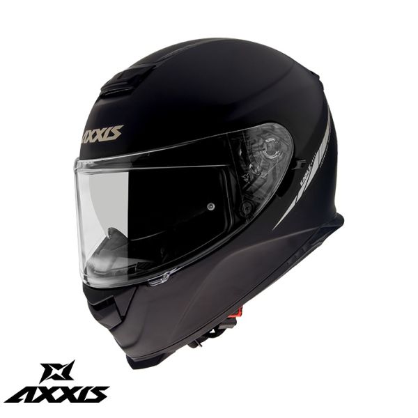 Full face helmets Axxis Full-Face Moto Helmet Sv A1 Matt Black 24