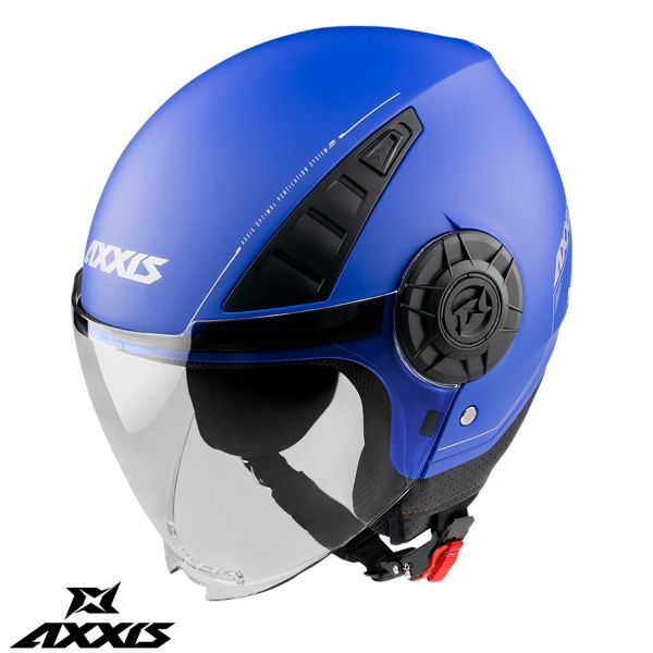  Axxis Casca Moto Open-Face/Jet Metro A7 Matt Blue 24