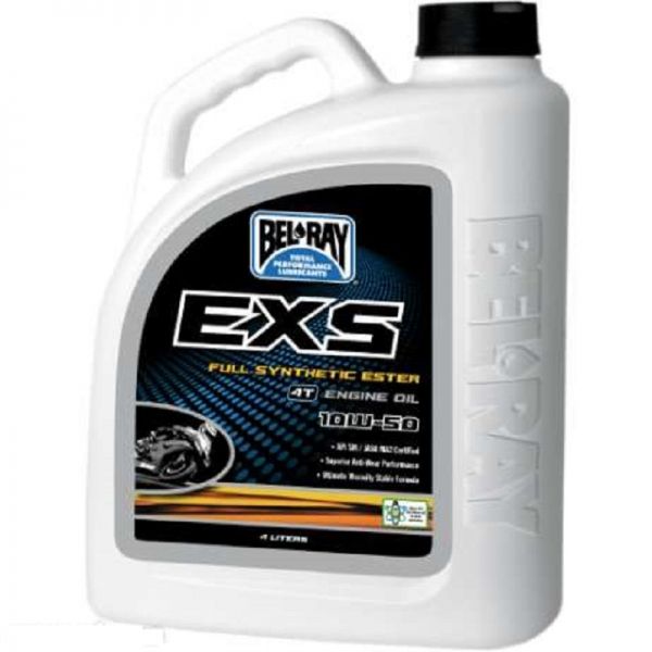 4 stokes engine oil Bel Ray EXS Full Synthetic Ester 4T 10W50 4L