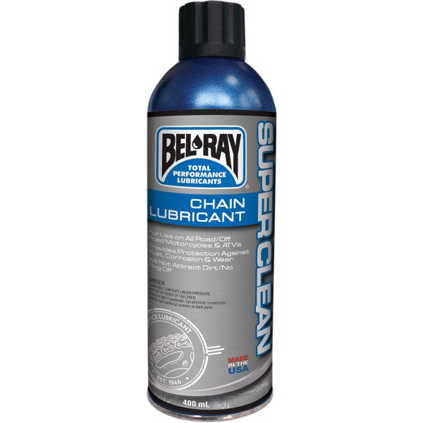 Chain lubes Bel Ray Chain Lube Spray SUPERCLEAN CHAIN LUBRICANT  (spray 400ml)