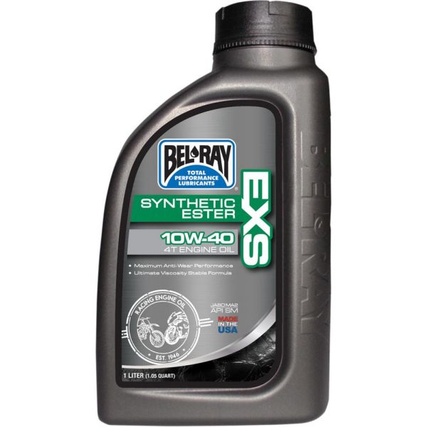 4 stokes engine oil Bel Ray Engine Oil EXS FULL SYNTHETIC ESTER 4T 10W-40  1 l 