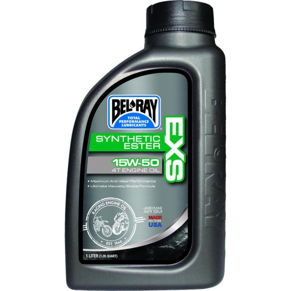 4 stokes engine oil Bel Ray Engine Oil EXS FULL SYNTHETIC ESTER 4T 15W-50  1 l