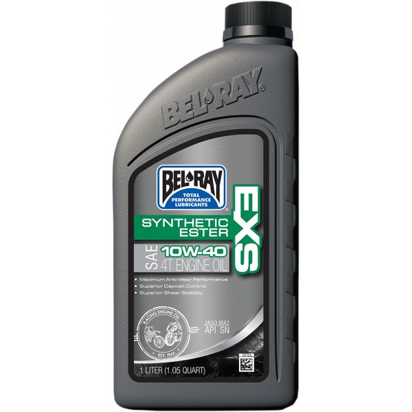 4 stokes engine oil Bel Ray Exs Synthetic Ester 4t Engine Oil 10w40, 1l - 99161-b1lw