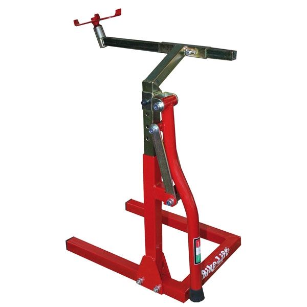 Stander On Road Bikelift FRONT STANDER FOR TRIPLE CLAMP NEW - RED (UNIVERSAL)