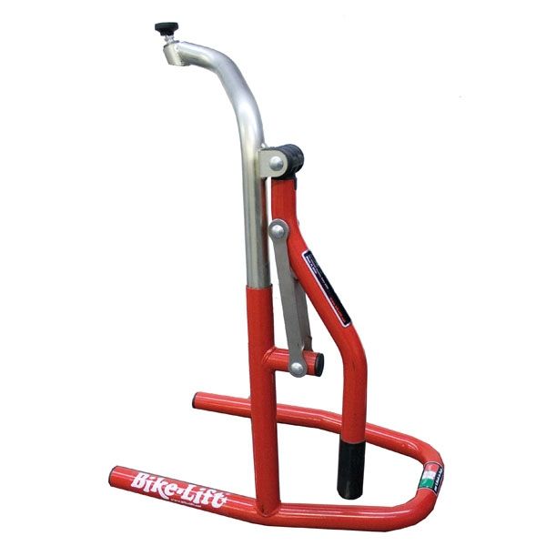 Stander On Road Bikelift FRONT STANDER FOR TRIPLE CLAMP - RED (SPORT BIKES)