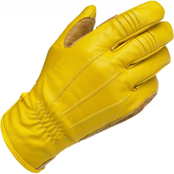  Biltwell Work Gloves Gold 