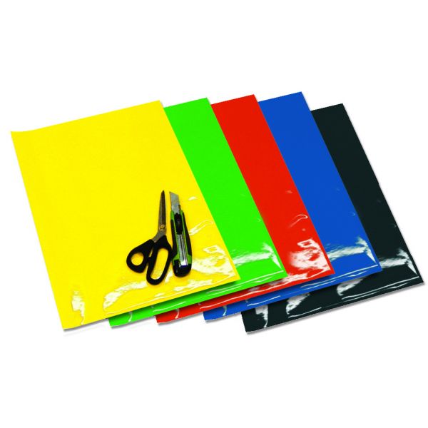 Graphics Blackbird Coloured Crystall Sheets 47x33 Cm 3pk Yellow 5051/40